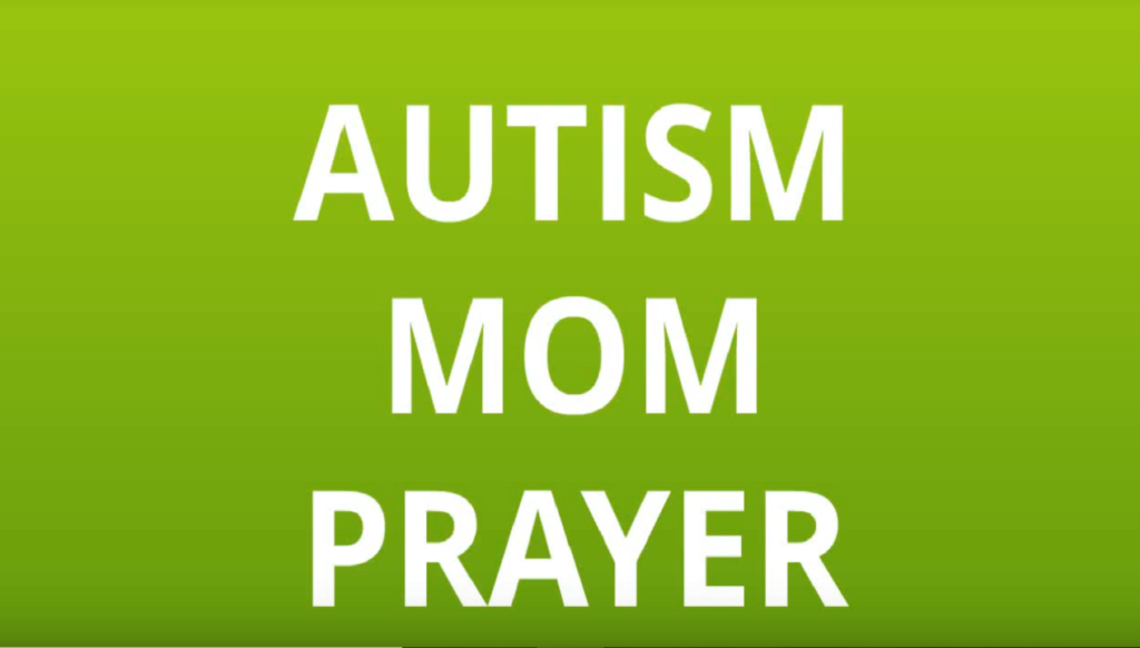 Autism Mom Prayer